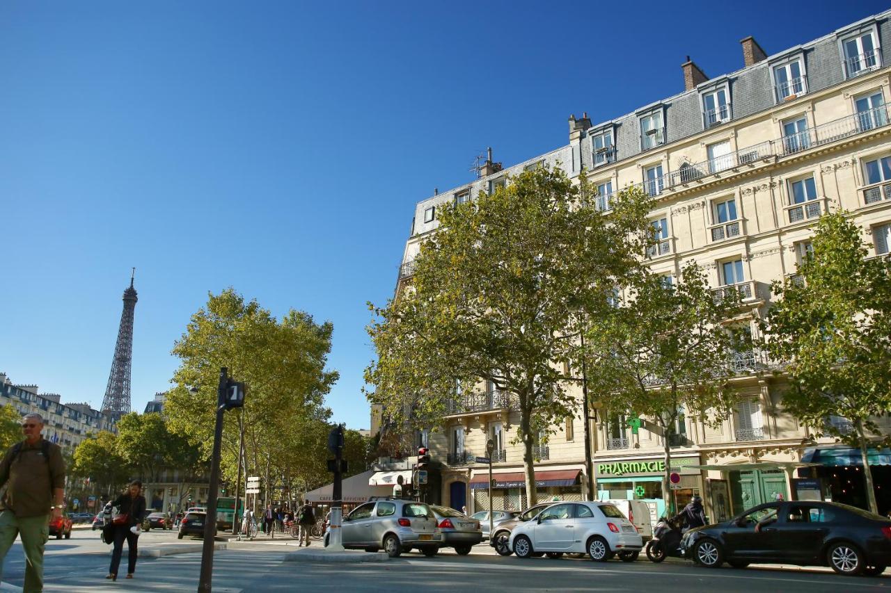 Apartment Champ De Mars - Tour Eiffel By Studio Prestige Paris Exteriör bild